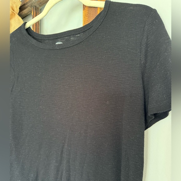 Maurice’s 24/7 Black Ribbed Tee Size XL - Picture 3 of 5